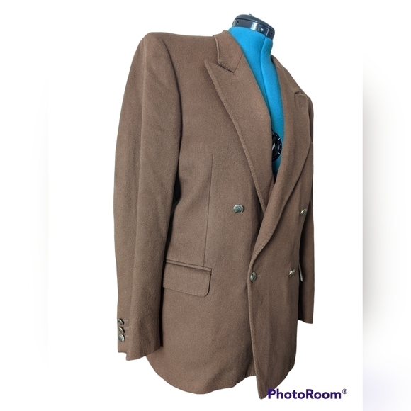 Vintage Robert Di Camerino Cashmere And Wool Blazer Jacket - Picture 5 of 14